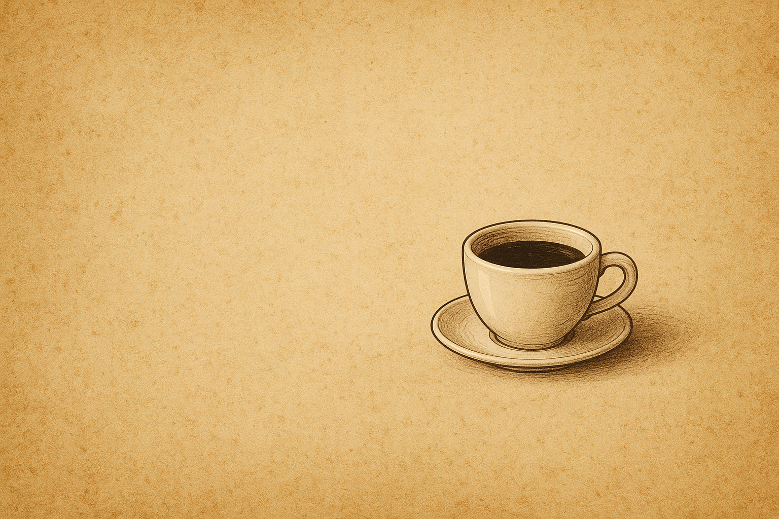 A Cup of Coffee That Shouldn’t Have Existed